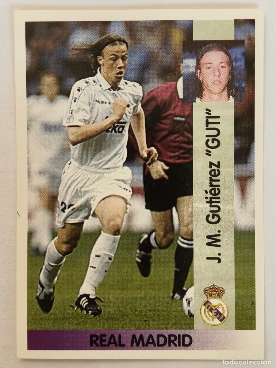 Cromos de f&uacute;tbol: #89 GUTI (REAL MADRID) LIGA 96/97 PANINI