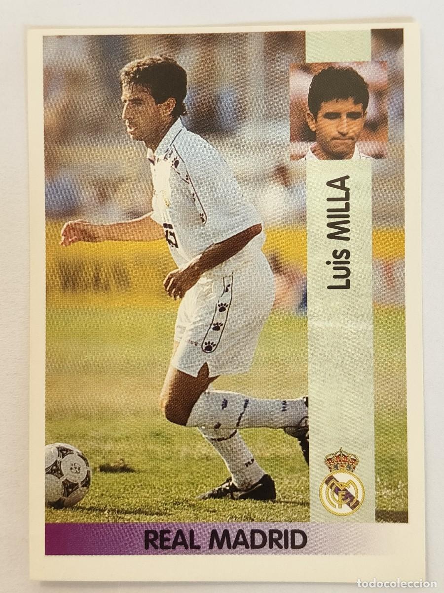 Cromos de f&uacute;tbol: #90 MILLA (REAL MADRID) LIGA 96/97 PANINI