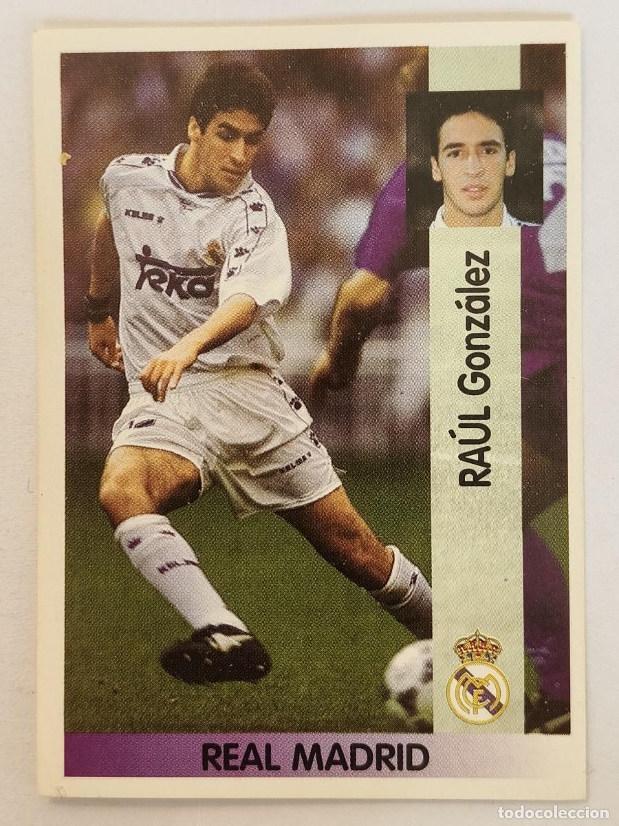 Cromos de f&uacute;tbol: #93 RAUL (REAL MADRID) LIGA 96/97 PANINI