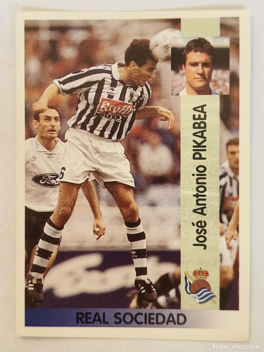 Cromos de f&uacute;tbol: #99 PIKABEA (REAL SOCIEDAD) LIGA 96/97 PANINI
