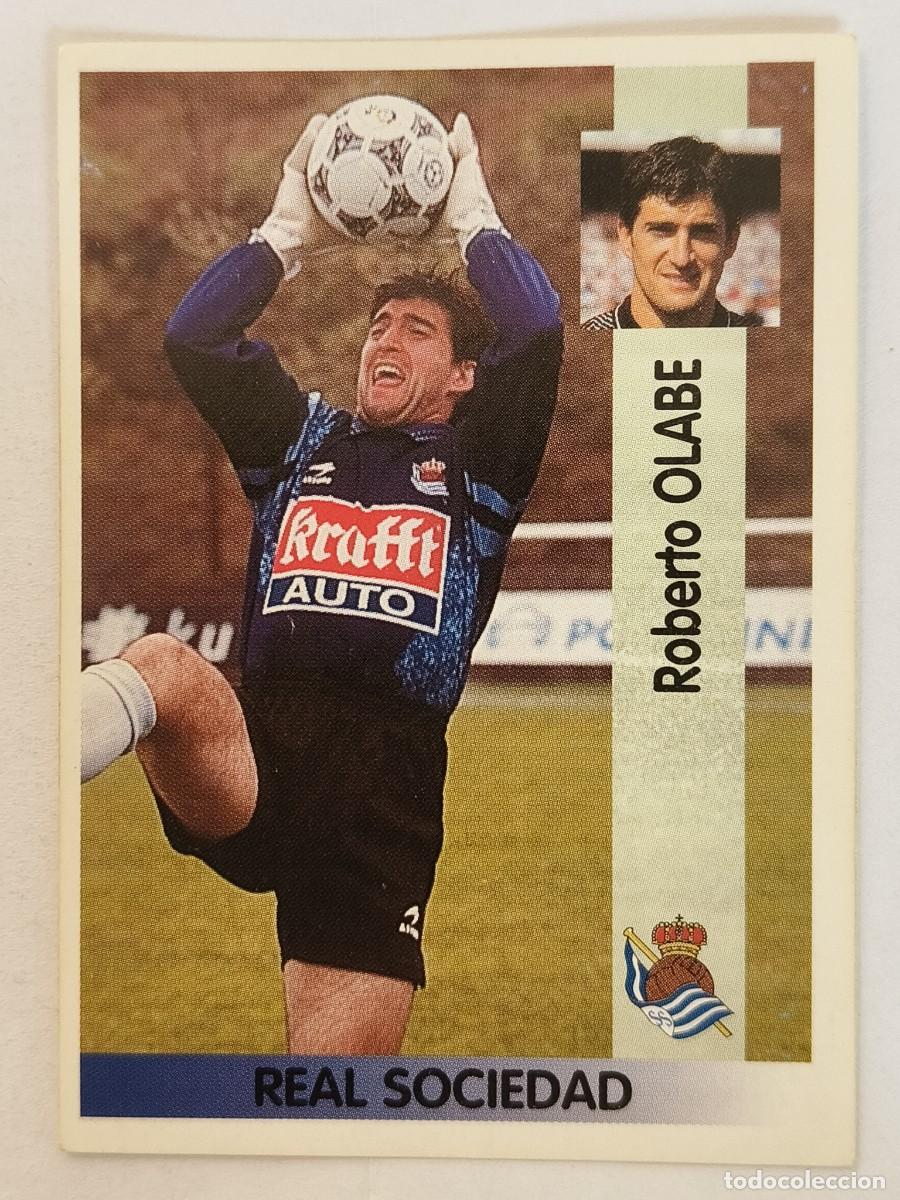 Cromos de f&uacute;tbol: #112 OLABE (REAL SOCIEDAD) LIGA 96/97 PANINI