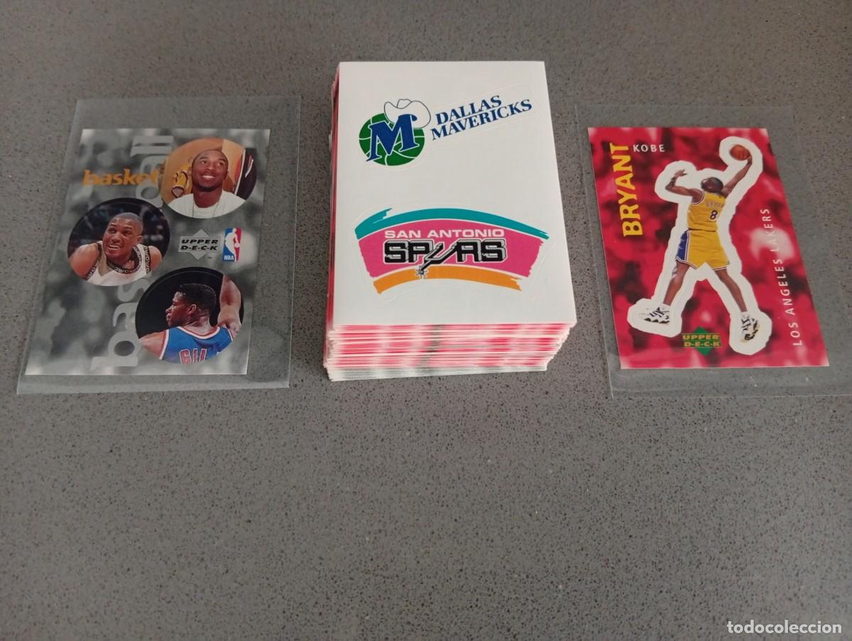 Cromos de f&uacute;tbol: LOTE 123 CROMOS DIFERENTES NBA UPPER DECK 97 98 1997 1998 SIN PEGAR NUNCA PEGADOS