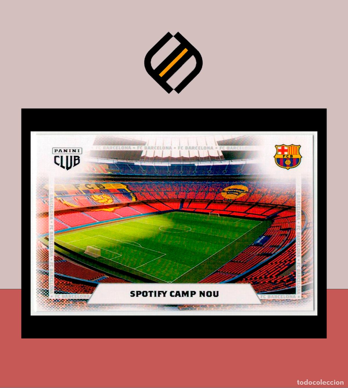 Cromos de f&uacute;tbol: PANINI CLUB FC BARCELONA BAR&Ccedil;A 2025 2026 25 26 COLECCI&Oacute;N OFICIAL N&ordm; 4 ESTADIO SPOTIFY CAMP NOU ADN