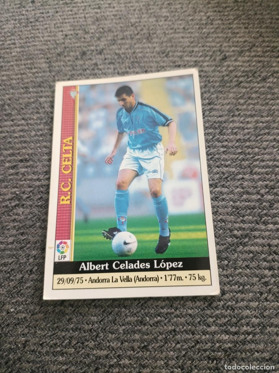 Cromos de f&uacute;tbol: Celades Celta de Vigo mundicromo 2000