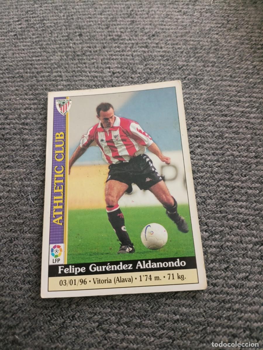 Cromos de f&uacute;tbol: Felipe Athletic club de Bilbao mundicromo 2000