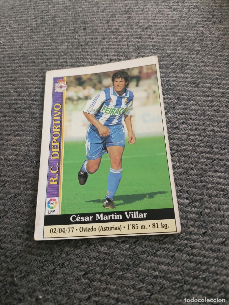 Cromos de f&uacute;tbol: Cesar Deportivo de la Coru&ntilde;a mundicromo 2000