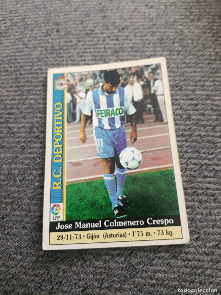 Cromos de f&uacute;tbol: Jose Manuel Deportivo de la Coru&ntilde;a mundicromo 2000