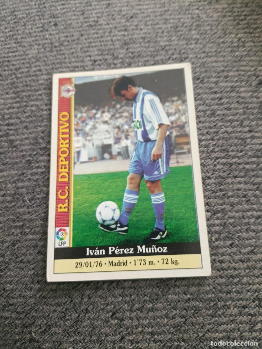 Cromos de f&uacute;tbol: Iv&aacute;n P&eacute;rez Deportivo de la Coru&ntilde;a mundicromo 2000