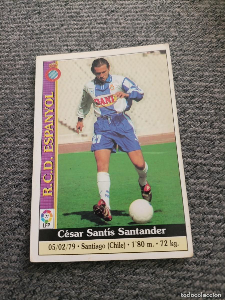 Cromos de f&uacute;tbol: Santis Espa&ntilde;ol mundicromo 2000