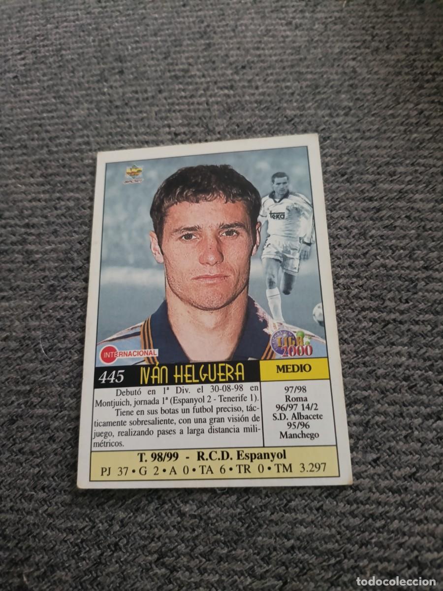 Cromos de f&uacute;tbol: Iv&aacute;n Helguera mundicromo 2000 - Foto 2