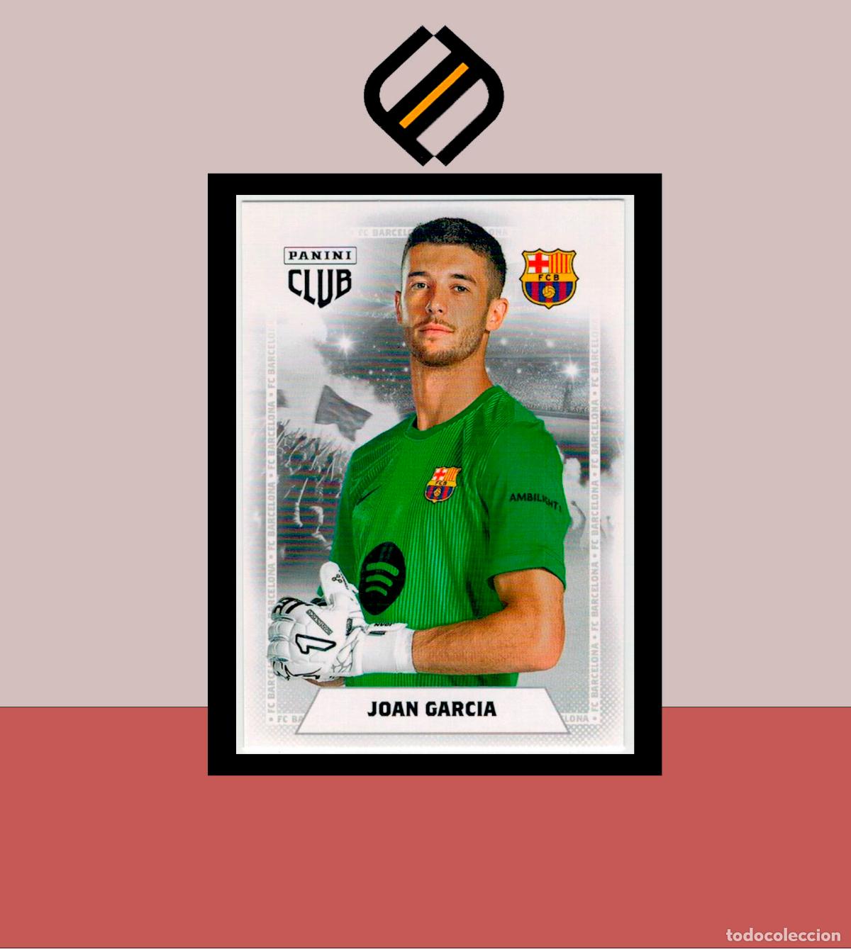 Cromos de f&uacute;tbol: PANINI CLUB FC BARCELONA BAR&Ccedil;A 2025 2026 25 26 COLECCI&Oacute;N OFICIAL N&ordm; 8 JOAN GARC&Iacute;A ADN