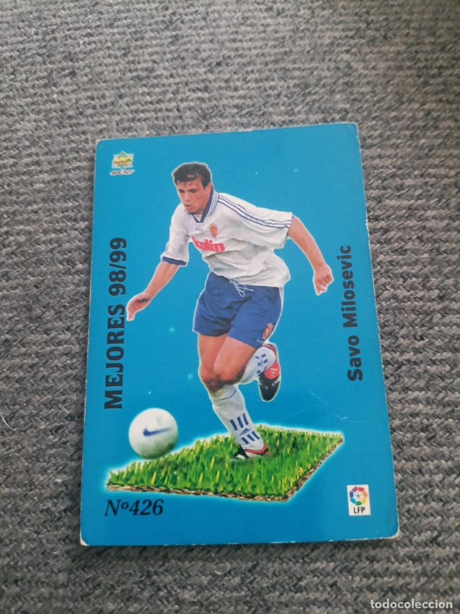 Cromos de f&uacute;tbol: Milosevic Zaragoza mundicromo 2000