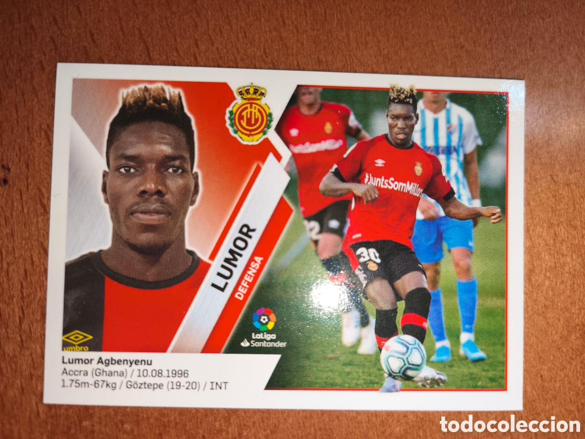 Cromos de f&uacute;tbol: Lumor n&deg;7 liga este 19/20 Real Mallorca