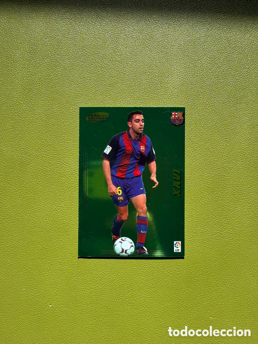 Cromos de f&uacute;tbol: Xavi 379 Megacracks 04/05 Mega Estrellas Barcelona