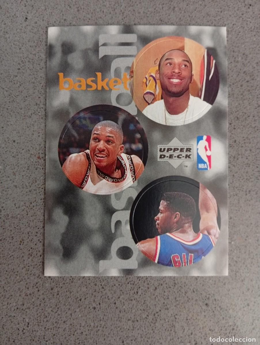 Cromos de f&uacute;tbol: KOBE BRYANT 65 152 274 NBA UPPER DECK 97 98 1997 1998 SIN PEGAR NUNCA PEGADOS