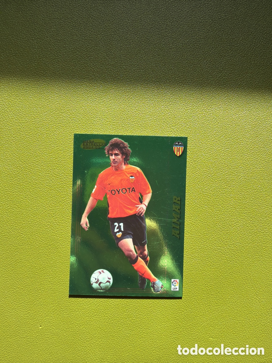 Cromos de f&uacute;tbol: Aimar 383 Megacracks 04/05 Mega Estrellas Valencia