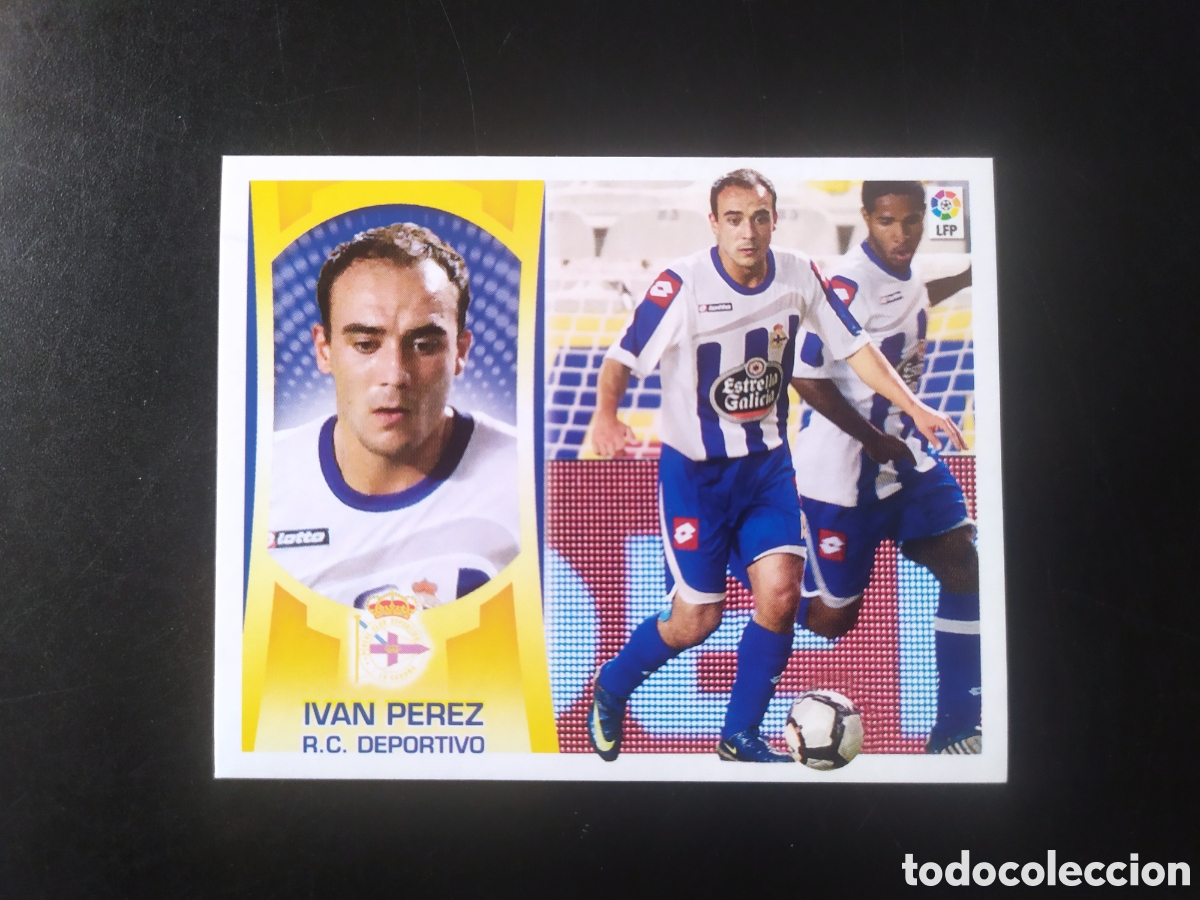 Cromos de f&uacute;tbol: Liga este 2009 2010 09 10 panini Iv&aacute;n P&eacute;rez coloca n&deg; 12B 12 B Deportivo Coru&ntilde;a