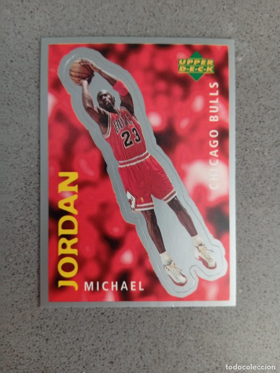 Cromos de f&uacute;tbol: MICHAEL JORDAN CHICAGO BULLS 205 NBA UPPER DECK 97 98 1997 1998 SIN PEGAR NUNCA PEGADOS