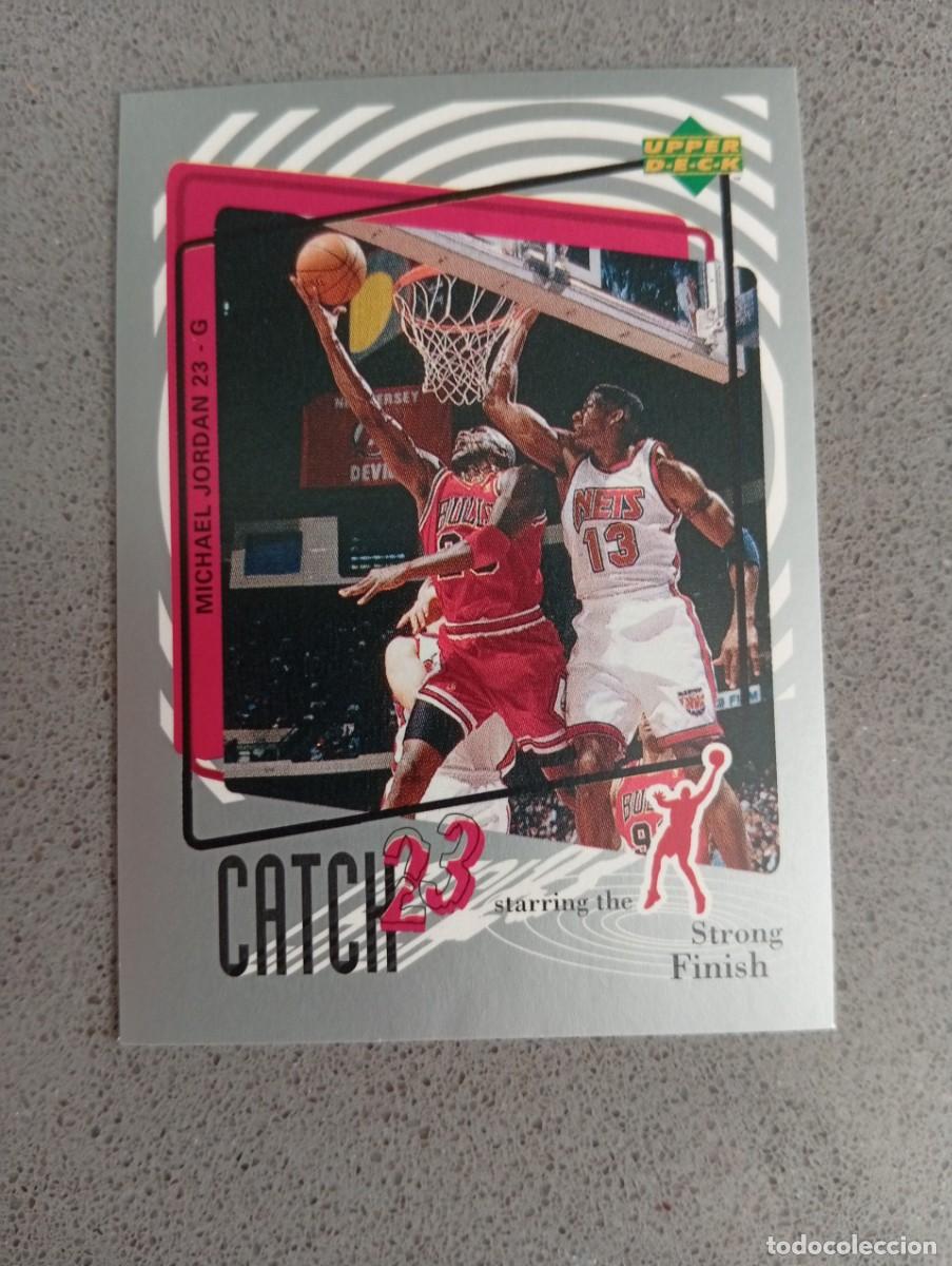 Cromos de f&uacute;tbol: MICHAEL JORDAN CATCH 23 MJ166 NBA UPPER DECK 97 98 1997 1998 SIN PEGAR NUNCA PEGADOS