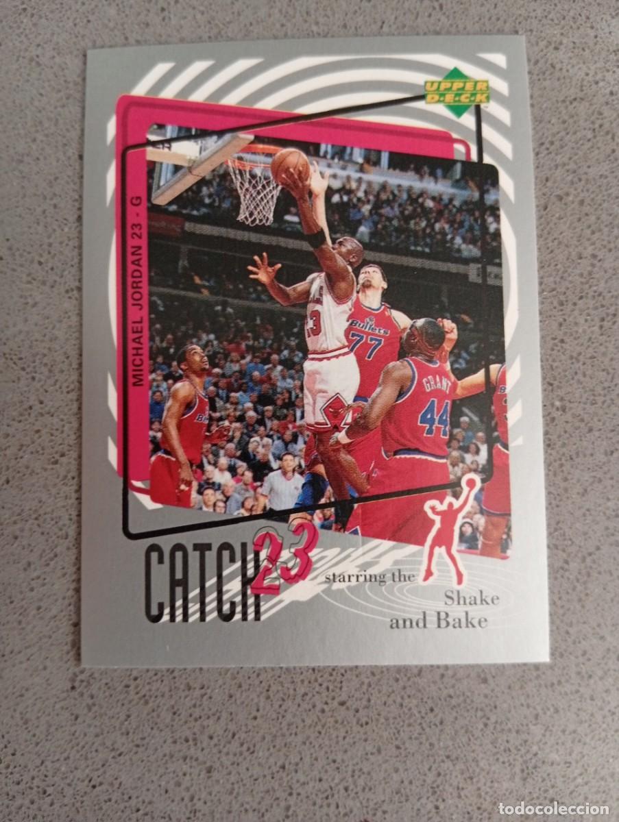 Cromos de f&uacute;tbol: MICHAEL JORDAN CATCH 23 MJ165 NBA UPPER DECK 97 98 1997 1998 SIN PEGAR NUNCA PEGADOS