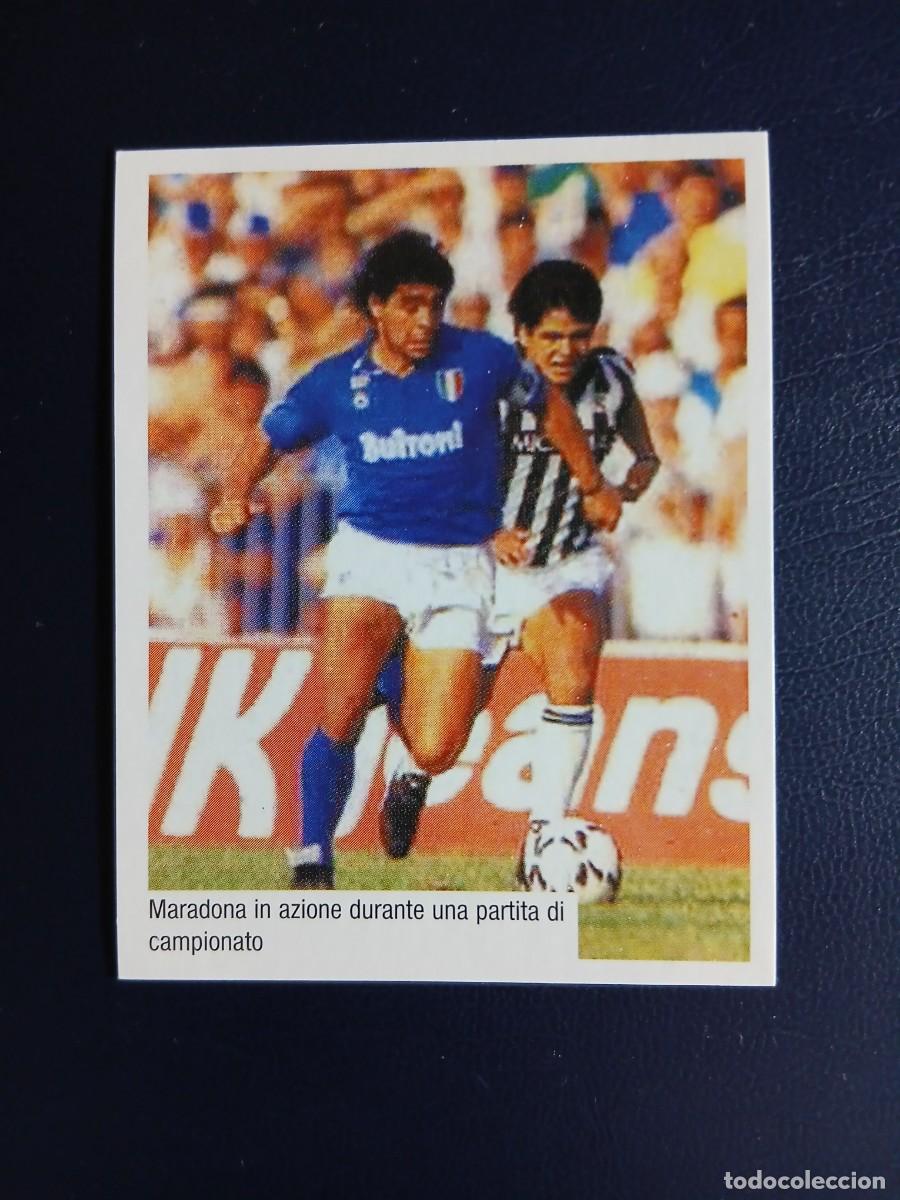 Cromos de f&uacute;tbol: 167 Diego Armando Maradona - Napoles - Il Piu Grande - Sin pegar