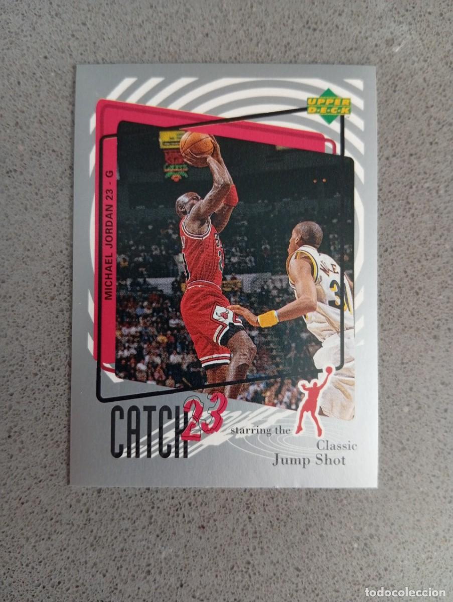 Cromos de f&uacute;tbol: MICHAEL JORDAN CATCH 23 MJ164 NBA UPPER DECK 97 98 1997 1998 SIN PEGAR NUNCA PEGADOS