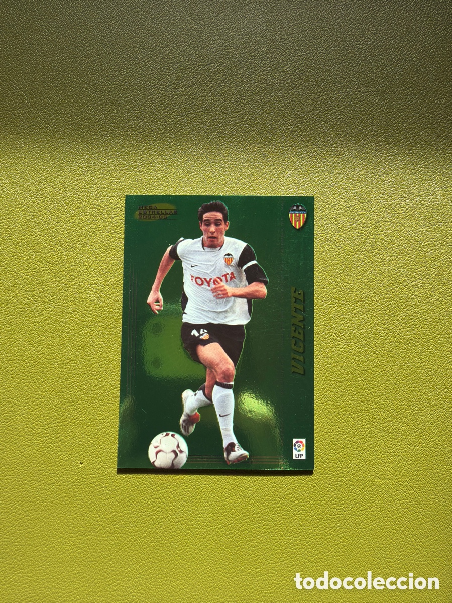 Cromos de f&uacute;tbol: Vicente 385 Megacracks 04/05 Mega Estrellas Valencia