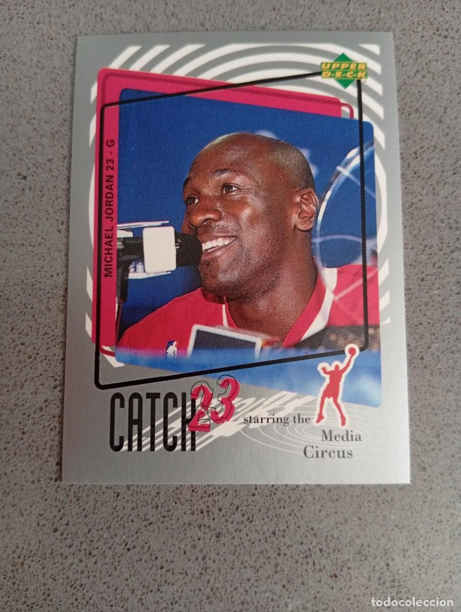 Cromos de f&uacute;tbol: MICHAEL JORDAN CATCH 23 MJ163 NBA UPPER DECK 97 98 1997 1998 SIN PEGAR NUNCA PEGADOS