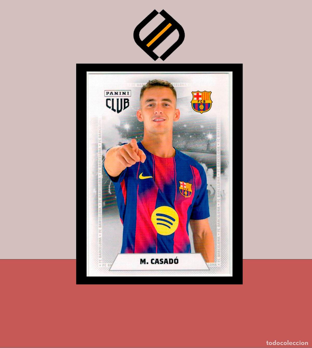 Cromos de f&uacute;tbol: PANINI CLUB FC BARCELONA BAR&Ccedil;A 2025 2026 25 26 COLECCI&Oacute;N OFICIAL N&ordm; 19 MARK CASADO ADN