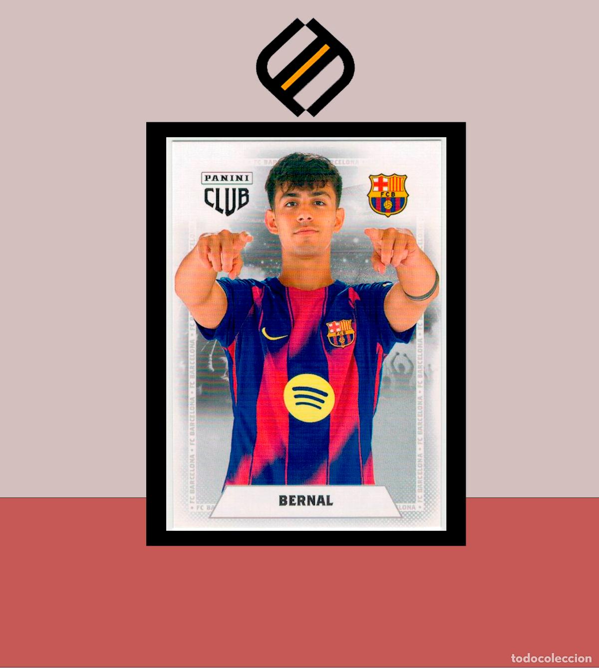 Cromos de f&uacute;tbol: PANINI CLUB FC BARCELONA BAR&Ccedil;A 2025 2026 25 26 COLECCI&Oacute;N OFICIAL N&ordm; 20 MARK BERNAL ADN
