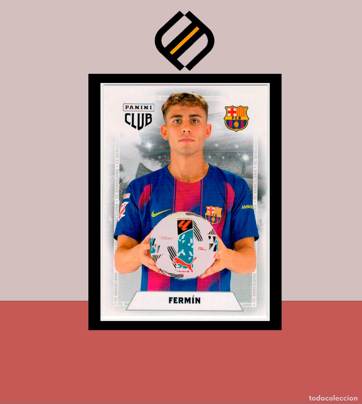 Cromos de f&uacute;tbol: PANINI CLUB FC BARCELONA BAR&Ccedil;A 2025 2026 25 26 COLECCI&Oacute;N OFICIAL N&ordm; 23 FERM&Iacute;N ADN