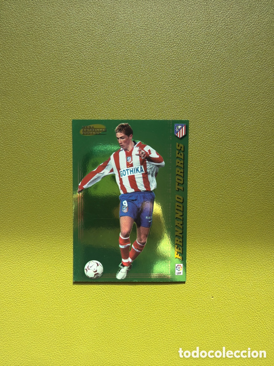Cromos de f&uacute;tbol: Fernando Torres 392 Megacracks 04/05 Mega Estrellas Atl&eacute;tico de Madrid