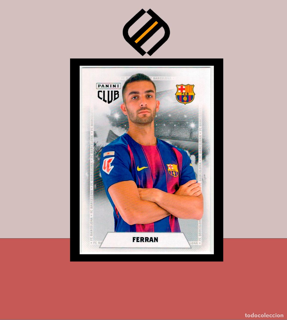 Cromos de f&uacute;tbol: PANINI CLUB FC BARCELONA BAR&Ccedil;A 2025 2026 25 26 COLECCI&Oacute;N OFICIAL N&ordm; 27 FERRAN TORRES ADN