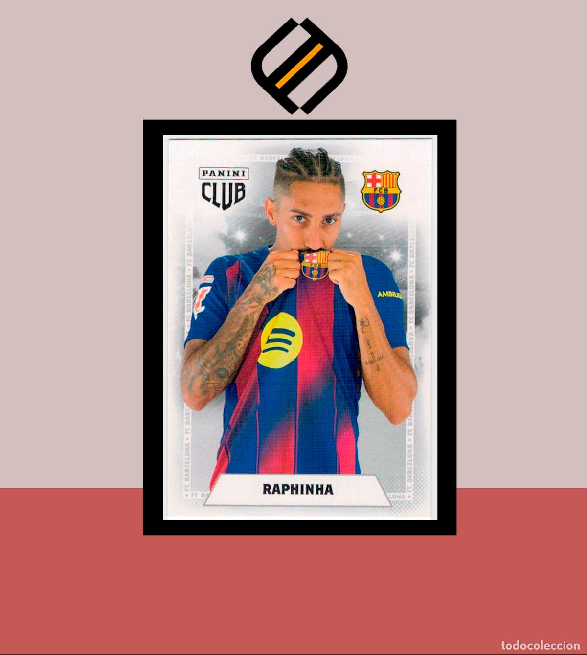 Cromos de f&uacute;tbol: PANINI CLUB FC BARCELONA BAR&Ccedil;A 2025 2026 25 26 COLECCI&Oacute;N OFICIAL N&ordm; 29 RAPHINHA ADN