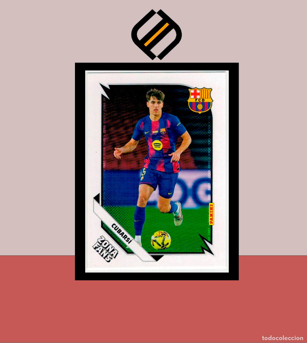 Cromos de f&uacute;tbol: PANINI CLUB FC BARCELONA BAR&Ccedil;A 2025 2026 25 26 COLECCI&Oacute;N OFICIAL N&ordm; 33 CUBARS&Iacute; ZONA FANS