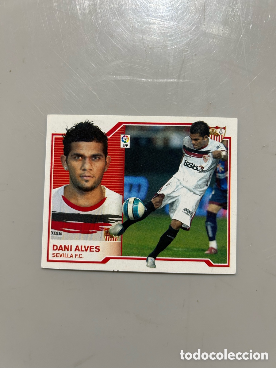 Cromos de f&uacute;tbol: DANI ALVES - SEVILLA (COLECCIONES ESTE 2008-07)