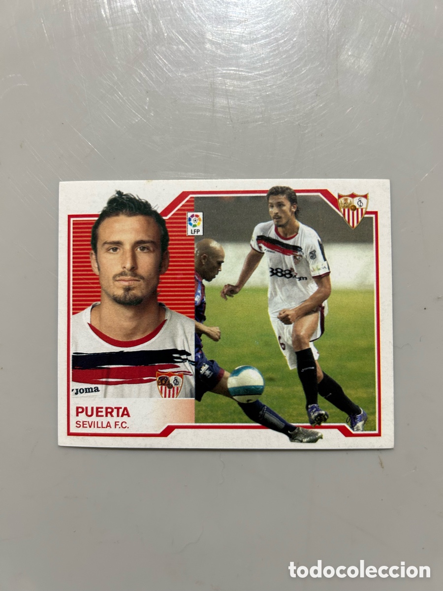 Cromos de f&uacute;tbol: ANTONIO PUERTA - SEVILLA (COLECCIONES ESTE 2008-07)