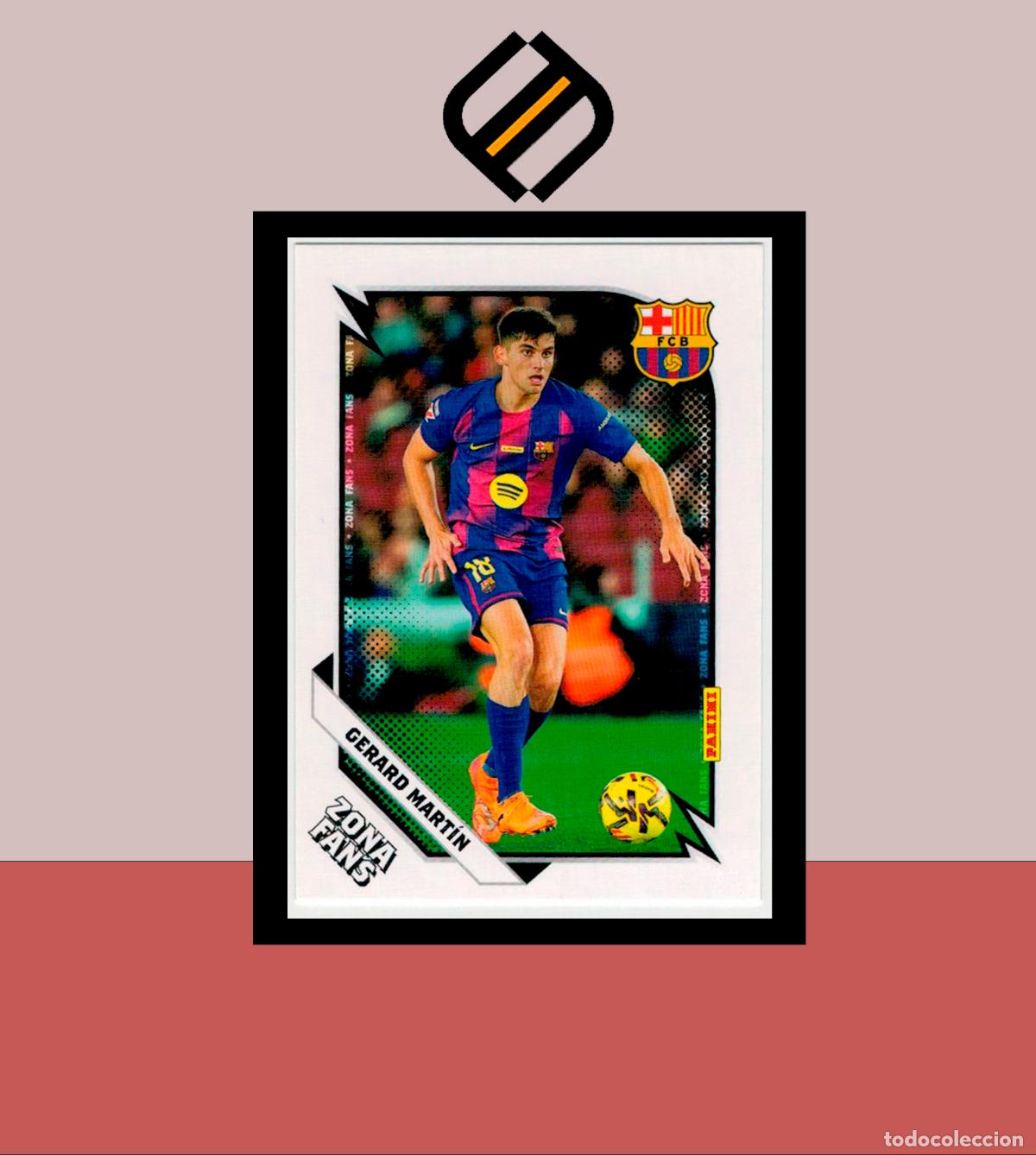 Cromos de f&uacute;tbol: PANINI CLUB FC BARCELONA BAR&Ccedil;A 2025 2026 25 26 COLECCI&Oacute;N OFICIAL N&ordm; 35 GERARD MART&Iacute;N ZONA FANS