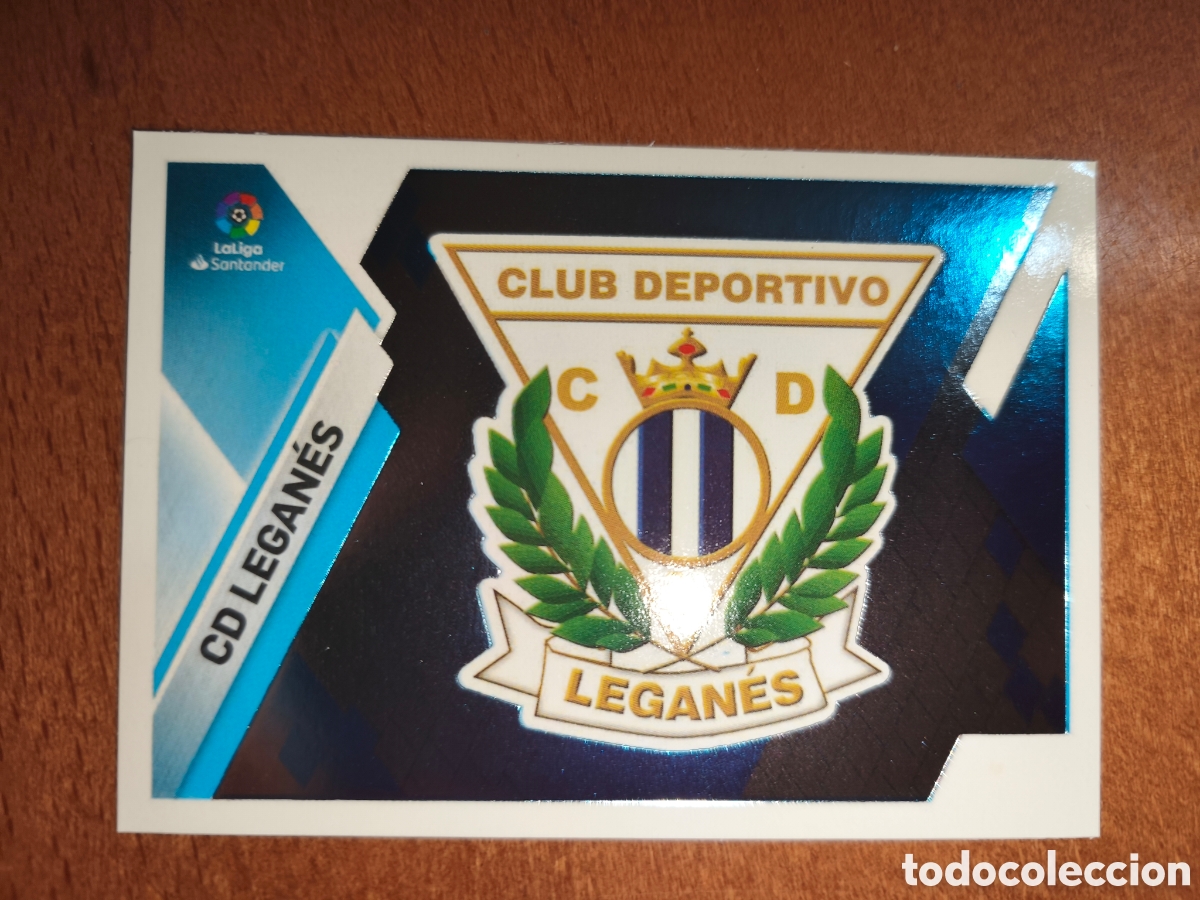 Cromos de f&uacute;tbol: Escudo CD Legan&eacute;s n&deg;21 liga este 19/20