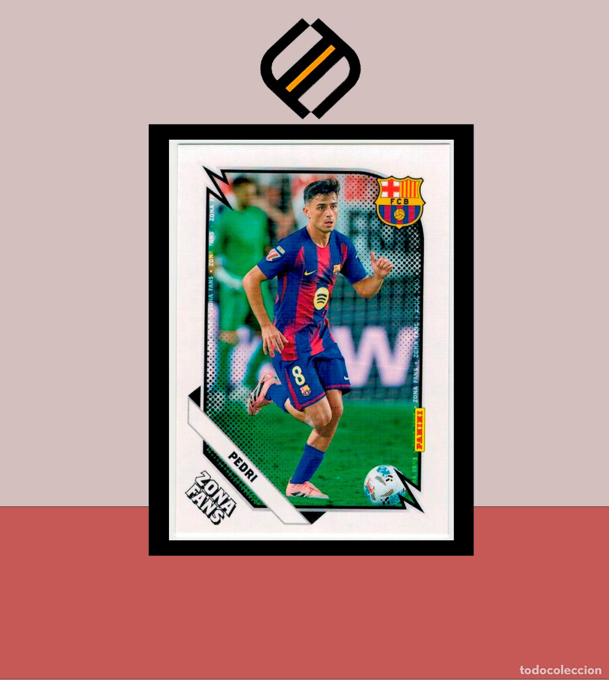 Cromos de f&uacute;tbol: PANINI CLUB FC BARCELONA BAR&Ccedil;A 2025 2026 25 26 COLECCI&Oacute;N OFICIAL N&ordm; 38 PEDRI ZONA FANS