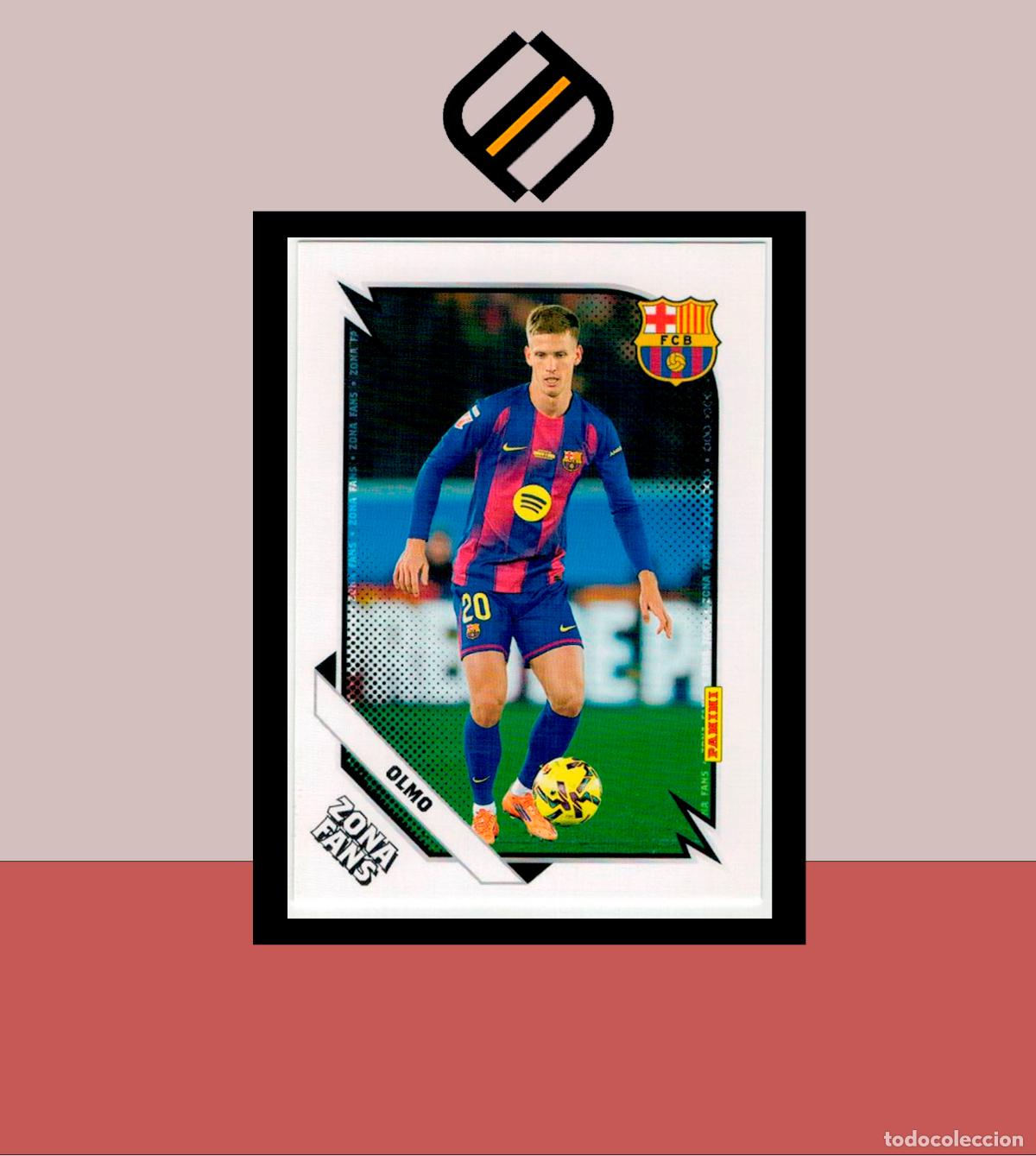 Cromos de f&uacute;tbol: PANINI CLUB FC BARCELONA BAR&Ccedil;A 2025 2026 25 26 COLECCI&Oacute;N OFICIAL N&ordm; 40 DANI OLMO ZONA FANS