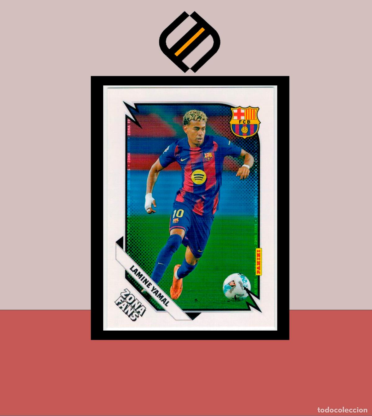 Fu&szlig;ball-Sticker: PANINI CLUB FC BARCELONA BAR&Ccedil;A 2025 2026 25 26 COLECCI&Oacute;N OFICIAL N&ordm; 41 LAMINE YAMAL ZONA FANS