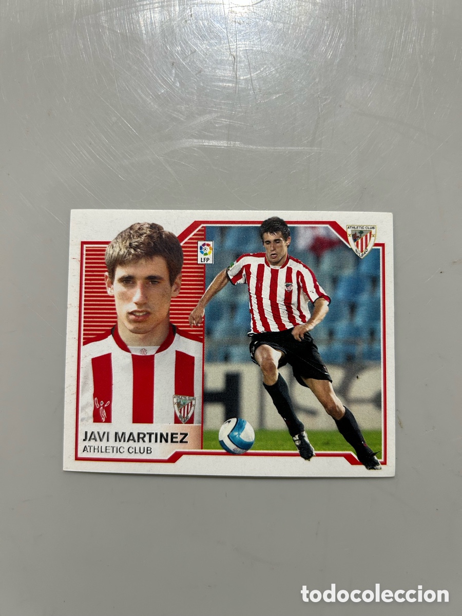 Cromos de f&uacute;tbol: JAVI MARTINEZ - ATHLETIC DE BILBAO (COLECCIONES ESTE 2008-07)
