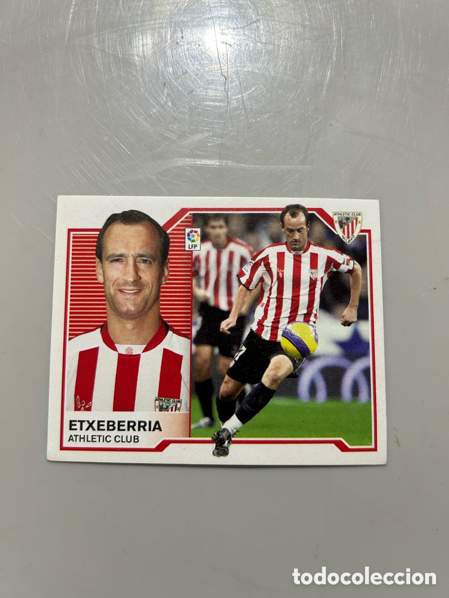 Fu&szlig;ball-Sticker: ETXEBERRIA - ATHLETIC DE BILBAO (COLECCIONES ESTE 2008-07)