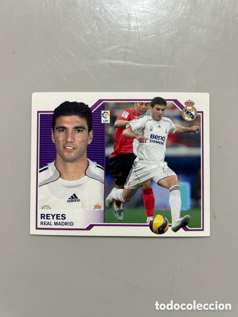 Cromos de f&uacute;tbol: JOSE ANTONIO REYES - REAL MADRID (COLECCIONES ESTE 2007-08)