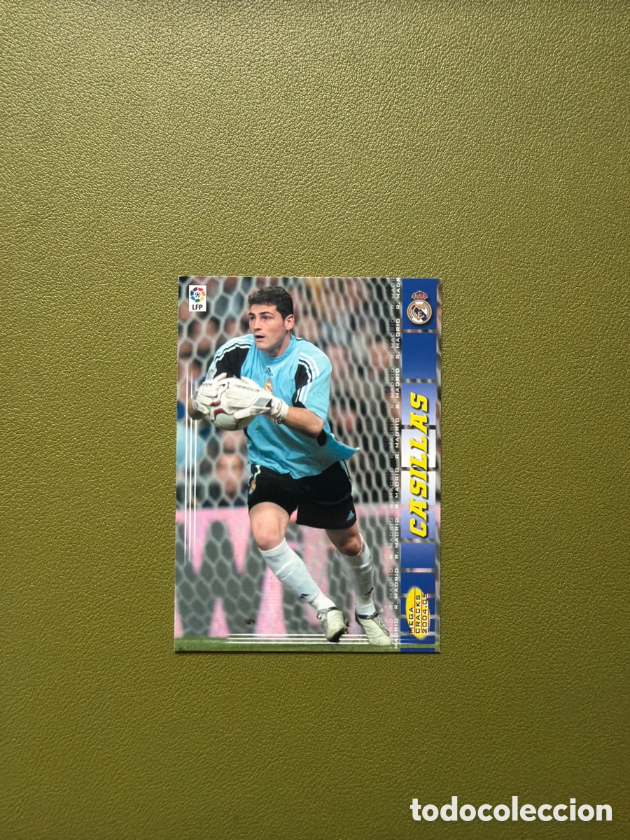 Cromos de f&uacute;tbol: Iker Casillas 164 Megacracks 04/05 Real Madrid