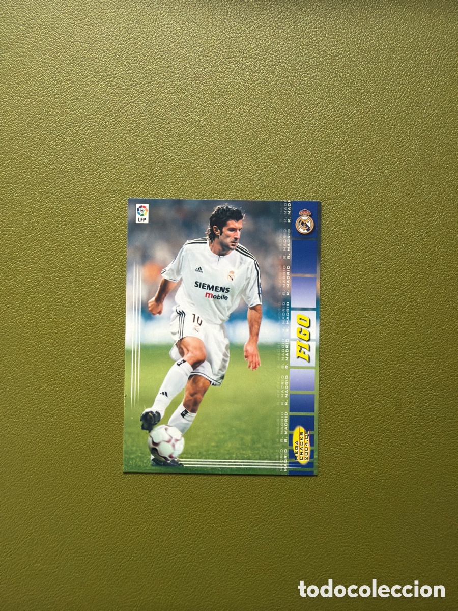 Cromos de f&uacute;tbol: Figo 176 Megacracks 04/05 Real Madrid
