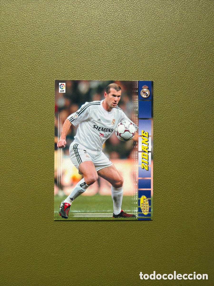 Cromos de f&uacute;tbol: Zidane 177 Megacracks 04/05 Real Madrid