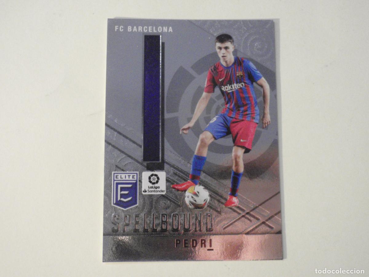 Cromos de f&uacute;tbol: 19 PEDRI Barcelona SPELLBOUND I. Trading Card DONRUSS ELITE LA LIGA SOCCER 2021 2022 Panini 21 22
