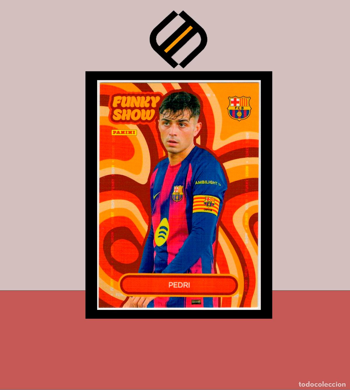 Cromos de f&uacute;tbol: PANINI CLUB FC BARCELONA BAR&Ccedil;A 2025 2026 25 26 COLECCI&Oacute;N OFICIAL 52 PEDR&Iacute; FUNKY SHOW